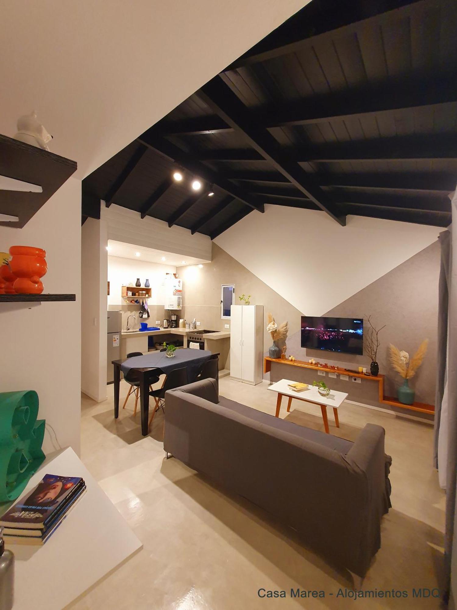 Departamento Tipo Casa A Estrenar En Proximo Mogotes, A Playas Del Sur Y El Faro -- Somos Mdq -- Casa Marea - Apartamento